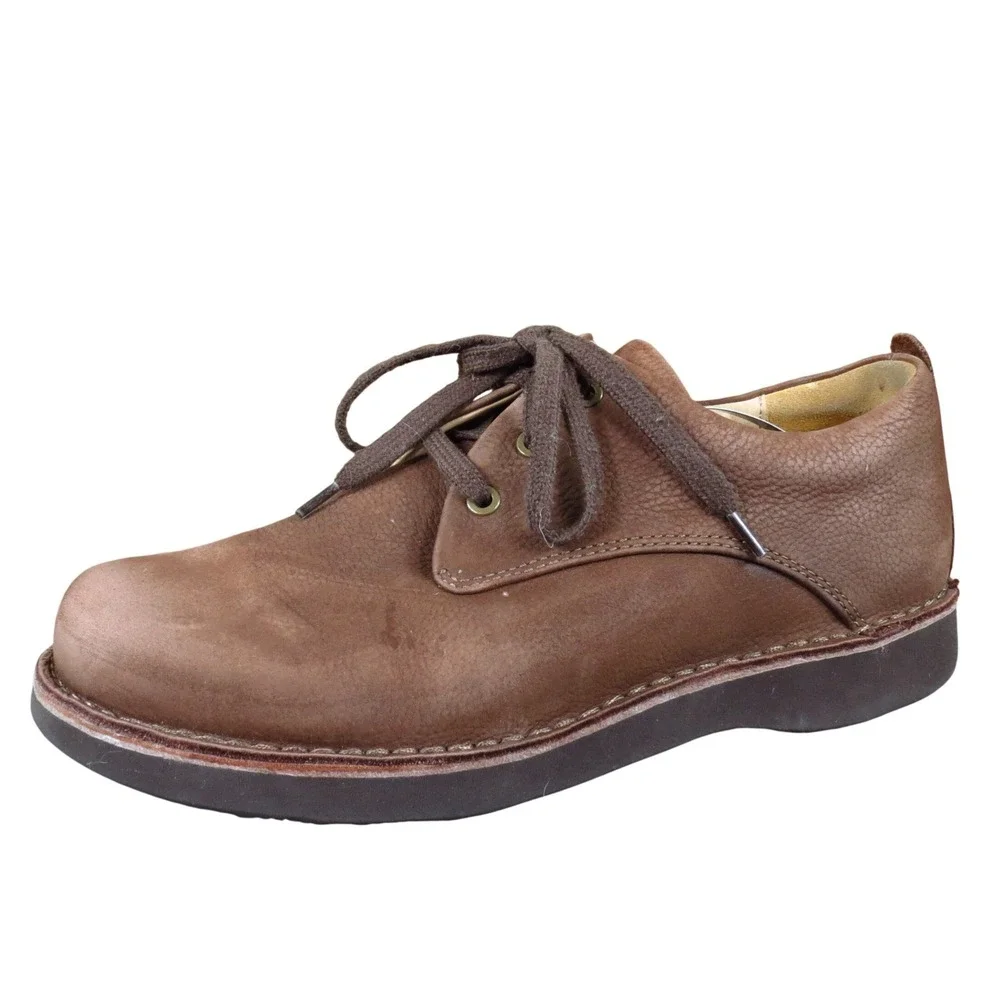 Samuel Hubbard Hubbard Free Men Casual Oxford Shoe 9.5‎ Medium Brown Leather